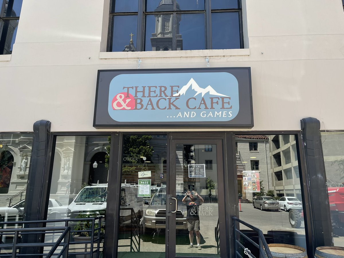 there_back_cafe's tweet image. Hey librarians! 20% off coffee and food all weekend if you show us your  #CLA2022Conference badge. 

2 blocks from the convention center and on your way to @CapitalBooksOnK