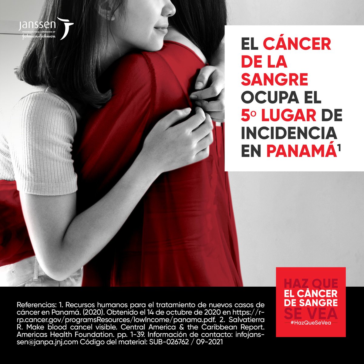 HazQueSeVea_'s tweet photo. La falta de conocimiento acerca del cáncer de sangre hace que las personas no acudan a un especialista.² #HazQueSeVea https://t.co/ybKsgGbujz