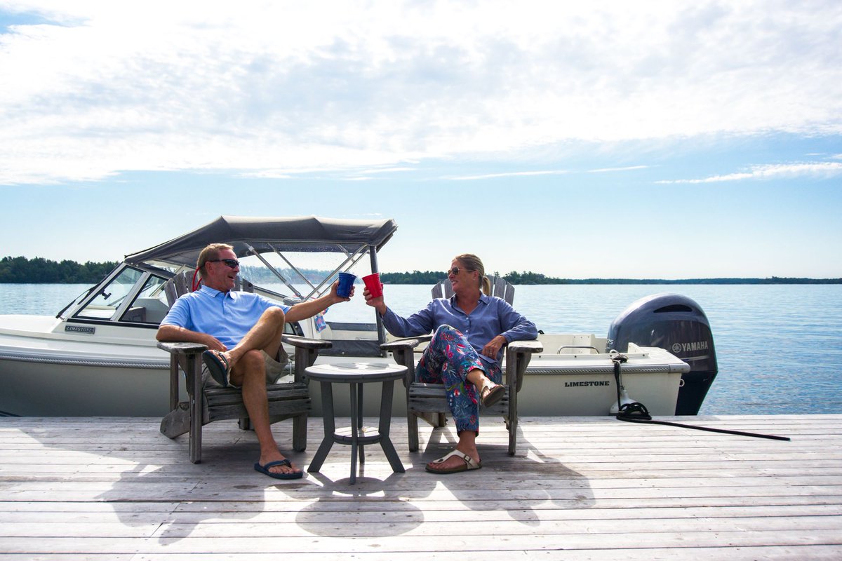 LimestoneBoats's tweet photo. It's almost the weekend and that’s something we can cheers to! Tell us how you’ll be spending your weekend in the comments below. 

Limestone® is a registered brand of the publicly-traded Limestone Boat Company Limited (TSXV:BOAT)(OTCQB:LMSBF) https://t.co/hbonNdn4OZ