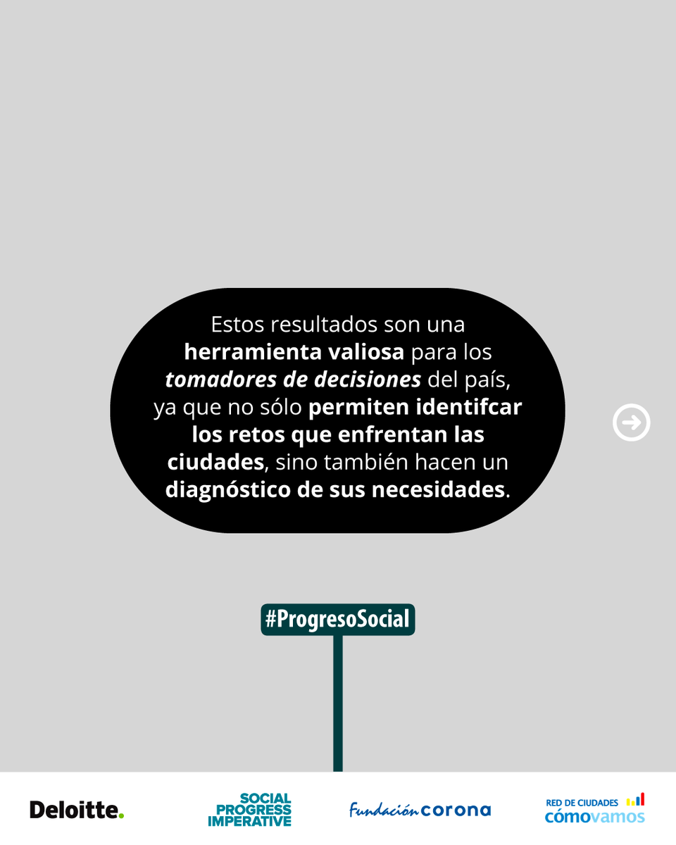 bogotacomovamos's tweet photo. 🔵#IPSColombia | El Índice de #ProgresoSocial Ciudades evalúa cómo las capitales colombianas satisfacen las necesidades sociales☝ y ambientales🌱 de sus ciudadanos. Aquí te contamos algunos de los resultados⬇️
🧐Conoce más sobre el #IPS de Ciudades.
https://t.co/0gQiafvkEu https://t.co/QFQCDYyWTP