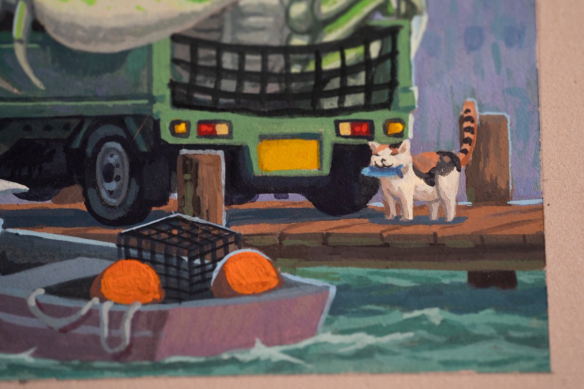 artpm's tweet image. New little guy for a show in Seattle. #illustration