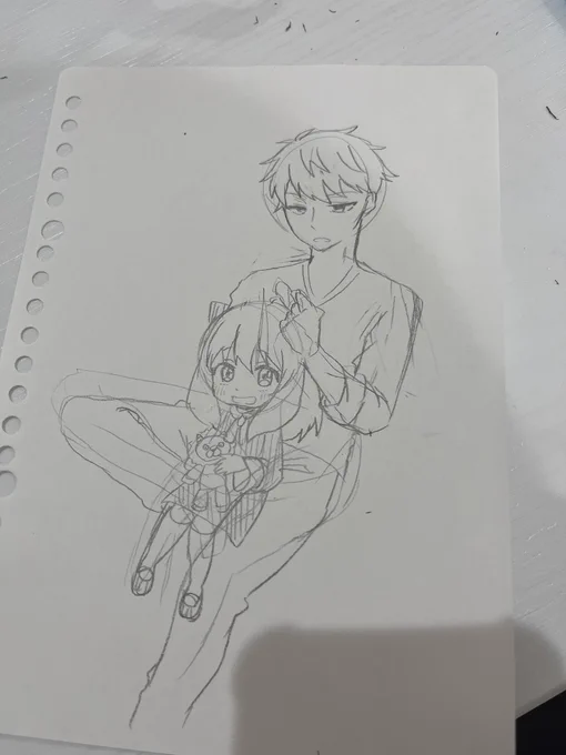 黄昏さんなんでもできるし、アーニャちゃんの髪の毛ちちがやってる? 
