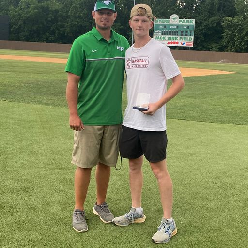 MPHSBaseball_NC's tweet photo. Congrat's to the 2022 MPHS Team Award winners:
Pitcher of the Year:  Luke McGrath
Defensive Player of the Year:  Russell Golembe
Offensive Player of the Year:  William Bryant
Most Improved Player of the Year:  Reid  Sapp https://t.co/pbMLZDsXwI