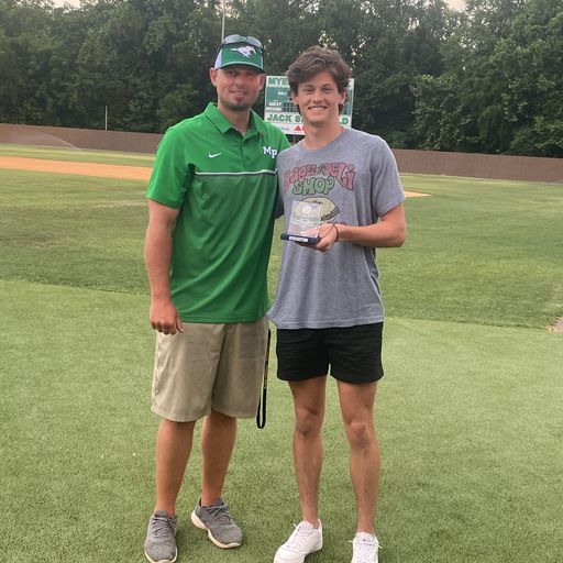 Congrat's to the 2022 MPHS Team Award winners:
Pitcher of the Year:  Luke McGrath
Defensive Player of the Year:  Russell Golembe
Offensive Player of the Year:  William Bryant
Most Improved Player of the Year:  Reid  Sapp