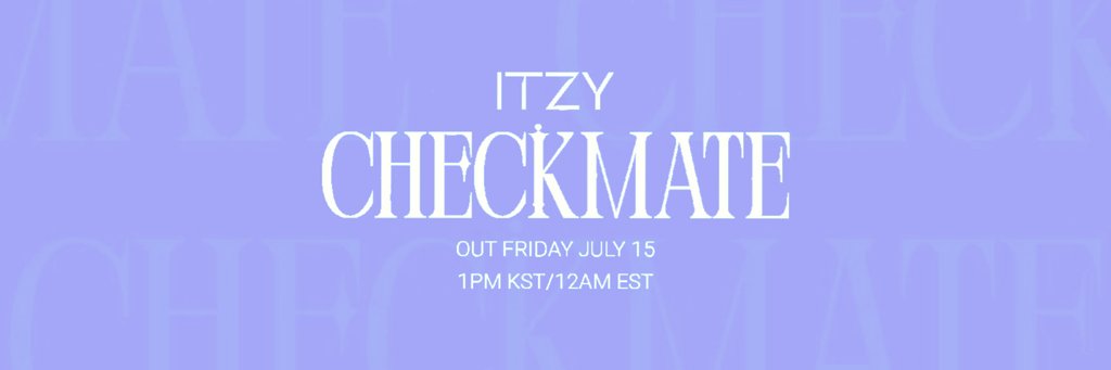 itzysneakers's tweet photo. these are some headers i made for #ITZY_CHECKMATE !! if you like them, you can use them to promote the comeback! Lets go

 #ITZY
@ITZYofficial https://t.co/rlv8ILQPCz