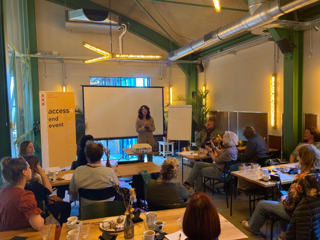 And that’s a wrap! Deputy mayor @touriameliani thanks all the members of #access. We hope to see you soon; Dublin, London, Lisbon, Vilnius, Riga, Sofia and Tallinn #urbact #cultureforall