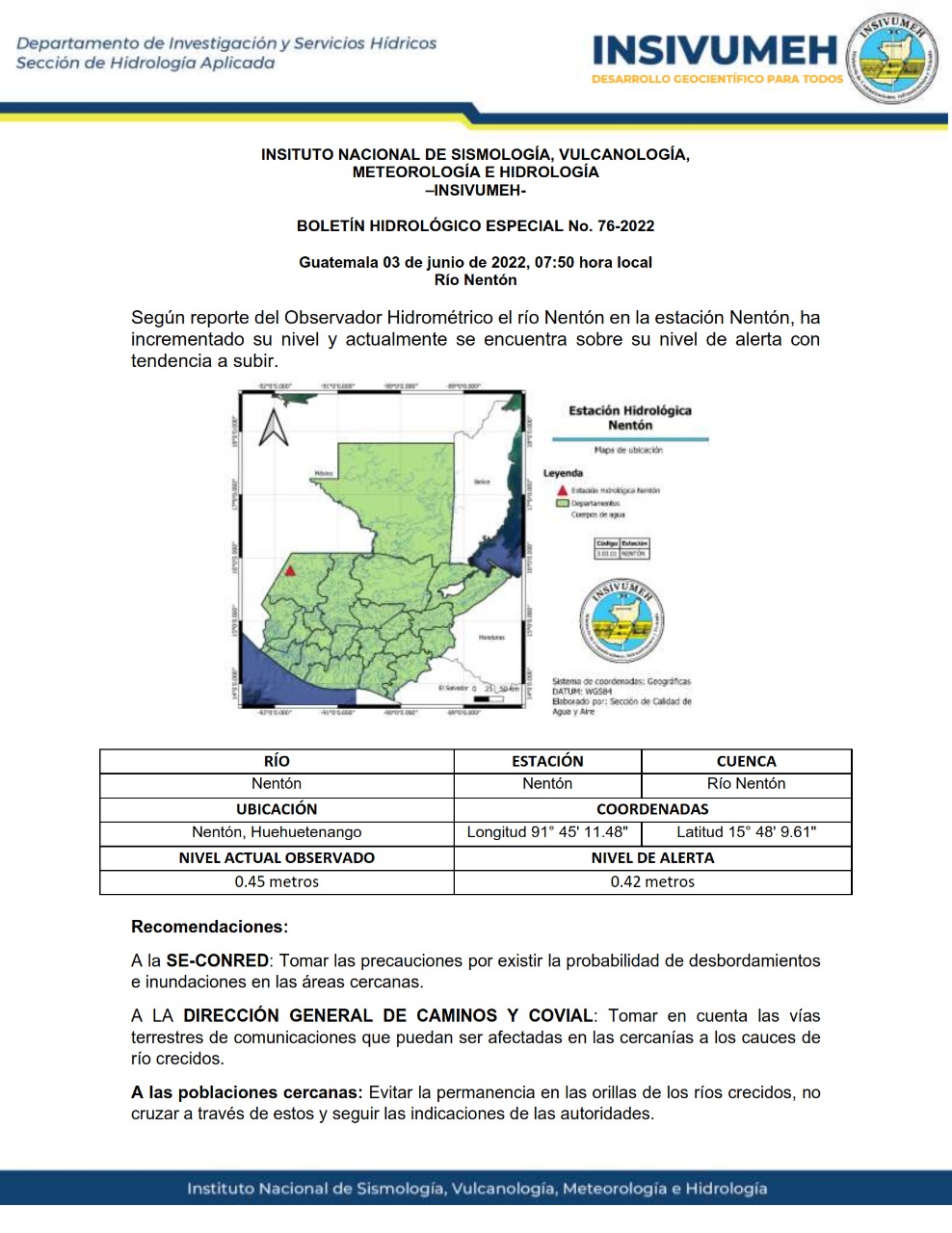 4Jul #INAMEHInforma Precipitaciones Totales Estimadas #FelizLunes  #MáximaMoral