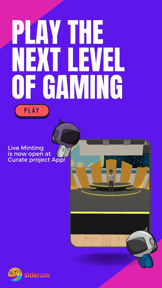 PLAN AHEAD TO GET THE LOOT FIRST!🫣

Get Stronger from #NFT assets to bag even more tokens💰.

#2MOREWEEKS #Siderum #NFTs