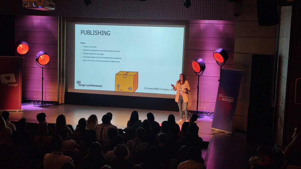 Anna Yatskiv from <a href="/SoftServeInc/">SoftServe</a> shares her team’s experience of totally breaking the old processes and approaches to UI and API documentation development as well as maintenance processes.

#soapconf #soapersROCK #soapSpeakersROCK #techcomm