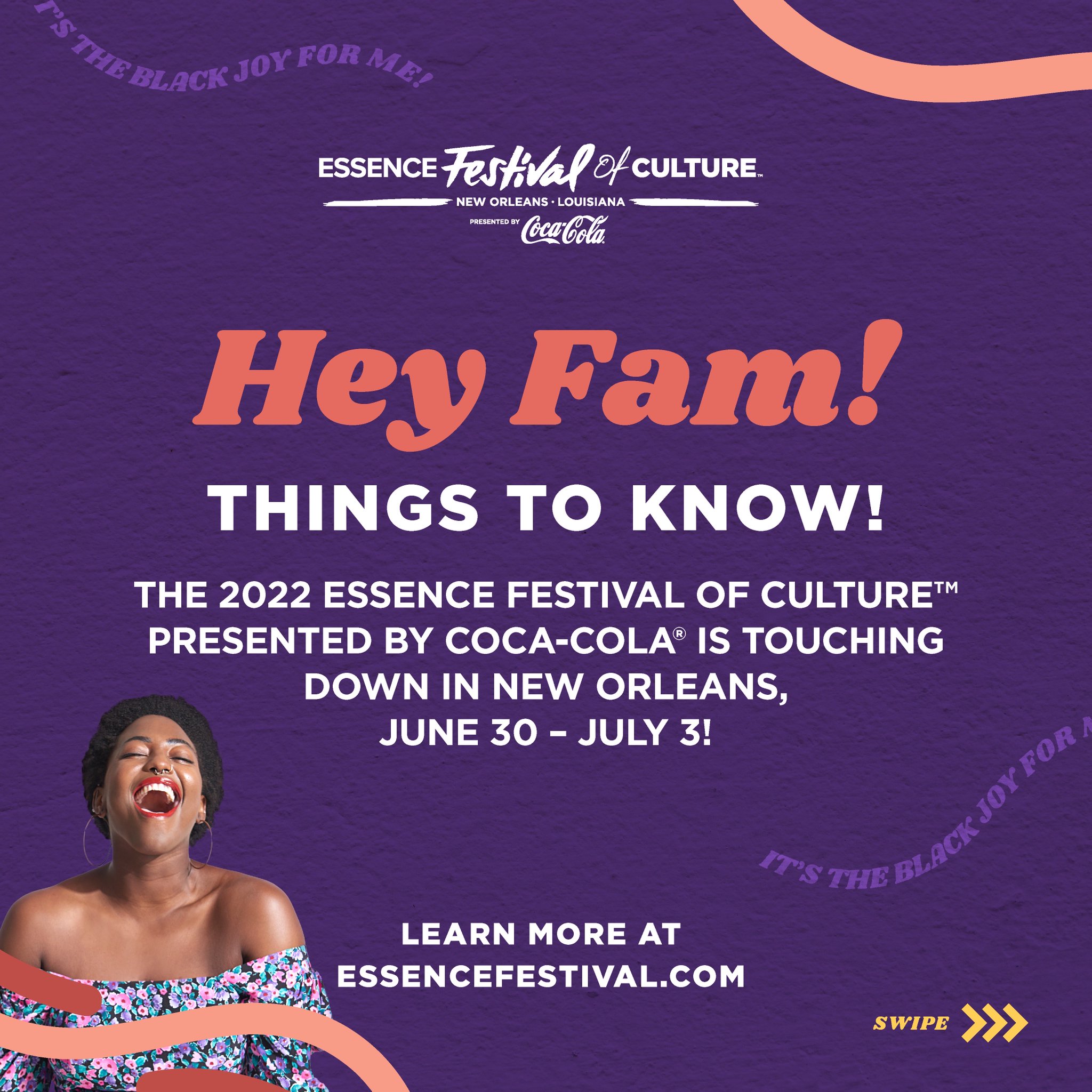 ESSENCE Festival on Twitter "EssenceFest is live in NOLA in a few