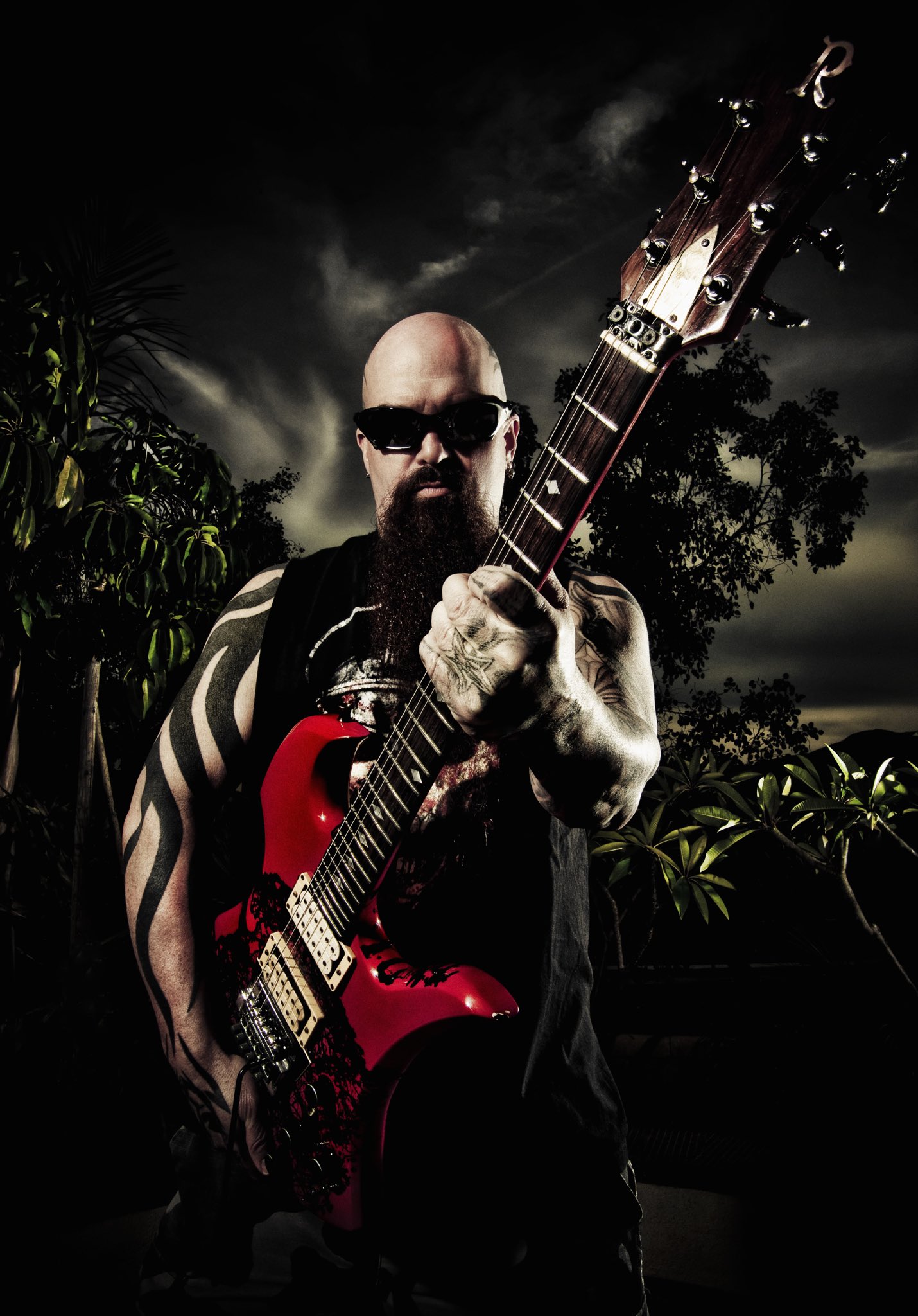 Happy birthday to thrash metal legend and good fucking dude, Kerry King.  