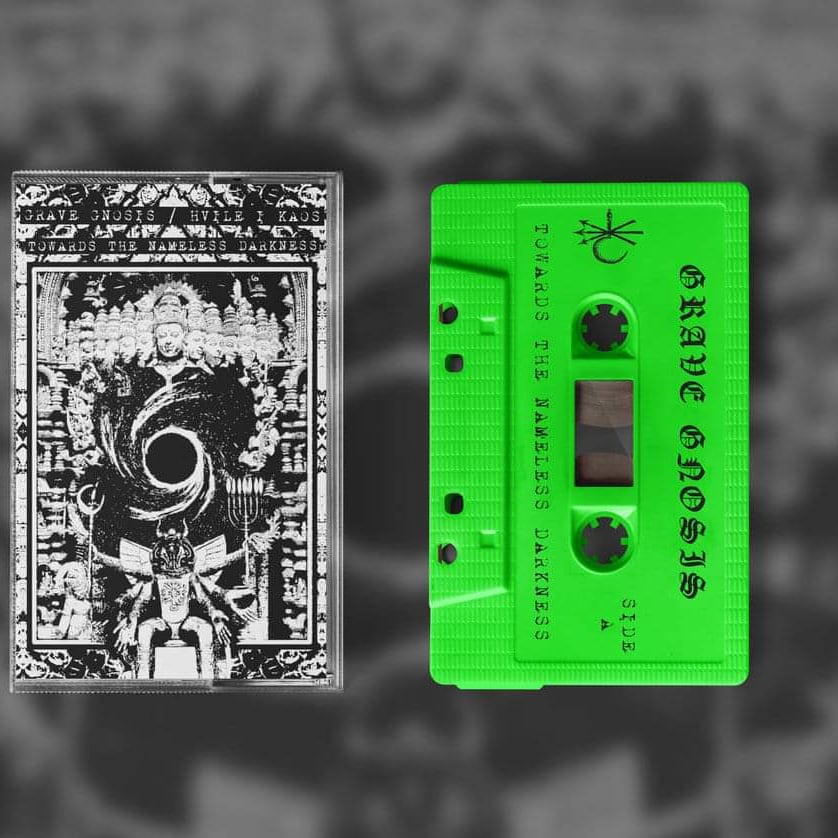 Transcendental Satanic Propaganda!

'Towards The Nameless Darkness' split cassette tape is now available to preorder on Bandcamp for $6.66! 

Hail the Void! Praise Satan!

#gravegnosis #blackmetal #usbm #occult #moloch #hailsatan #satanicblackmetal #undergroundmetal #bandcamp