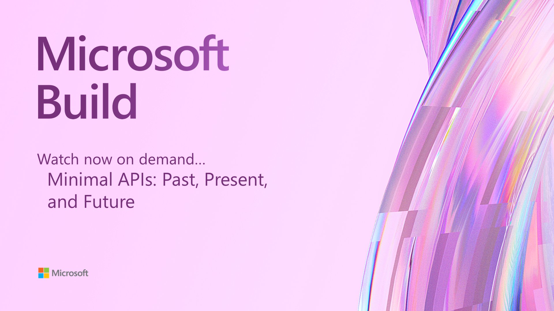 on Twitter "In today's MSBuild session on demand, we explore the