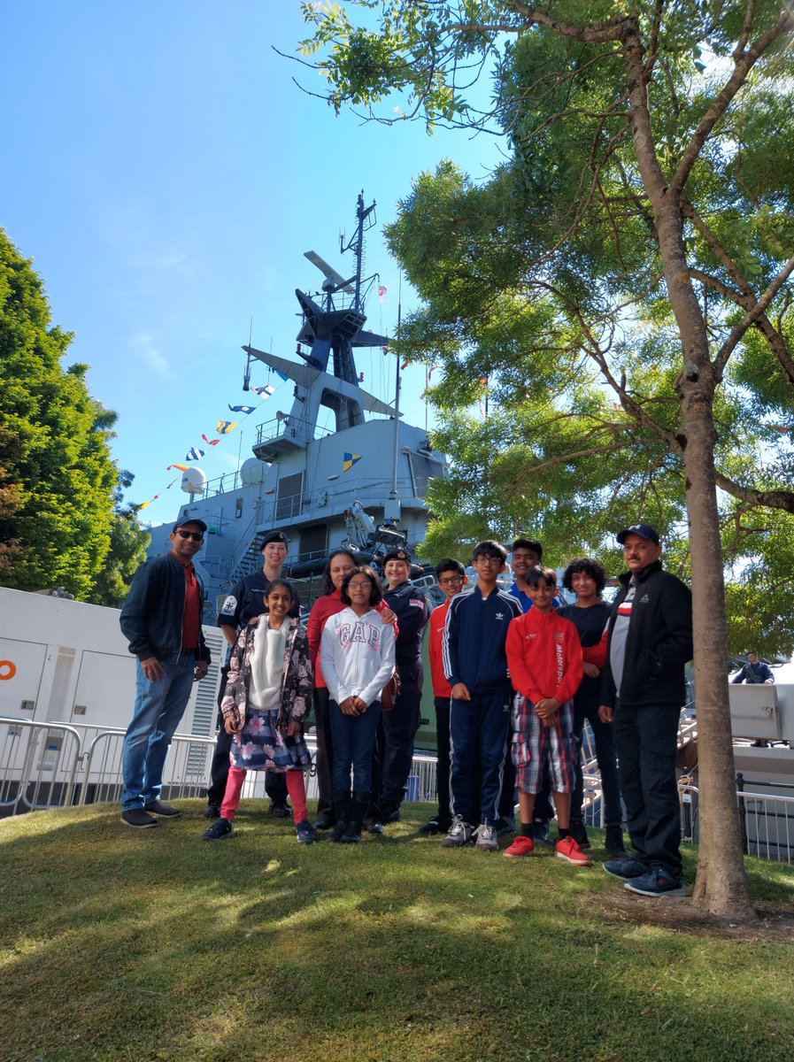 RNEngagement_RA's tweet photo. To celebrate the #PlatinumJubilee #RNAttract Central were delighted to take groups from Wales and the West Midlands aboard @hmssevern yesterday. We learned a lot about the ship and the crew kindly answered all our questions. @RNinWales #Sufitrust @SKhaireh @BrigJkFraserRM #hssuk https://t.co/NcVfrqIFbw