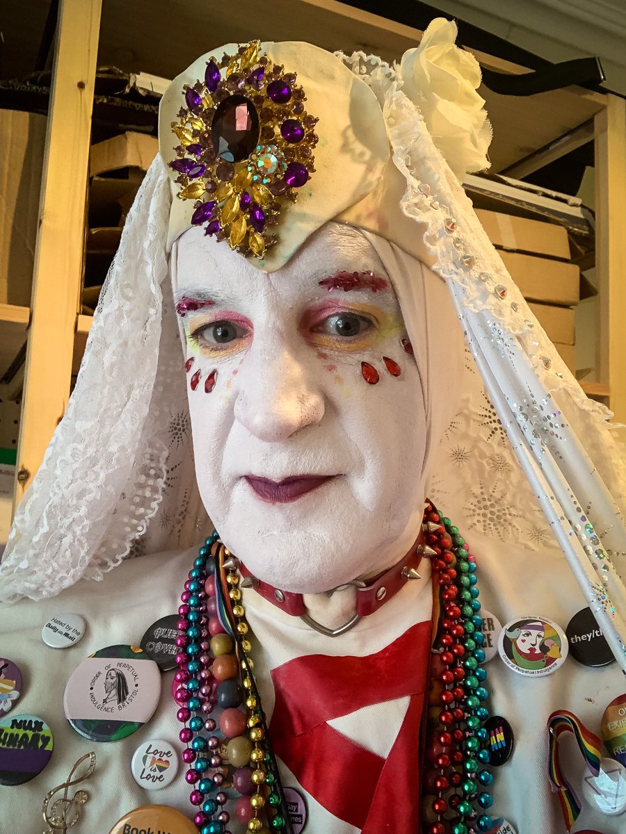 I’ve Manifested in my different places before, but never in an actual Vestry!