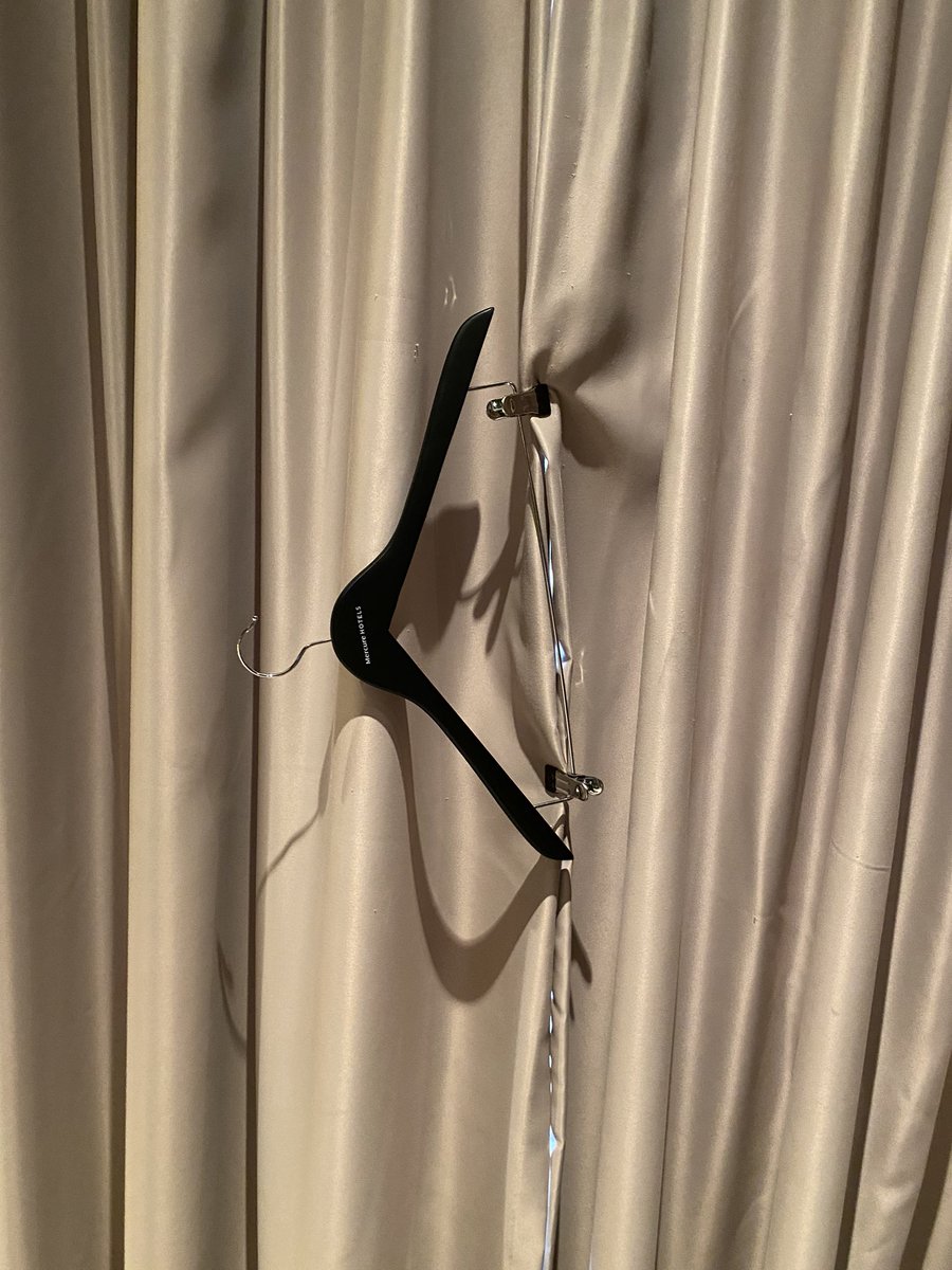 MikePortnoy's tweet image. MP Touring Tip of the Day: When the hotel curtains don’t close enough to black out the room, use the clips on the hangers in the closet…you’re welcome! 😉😎