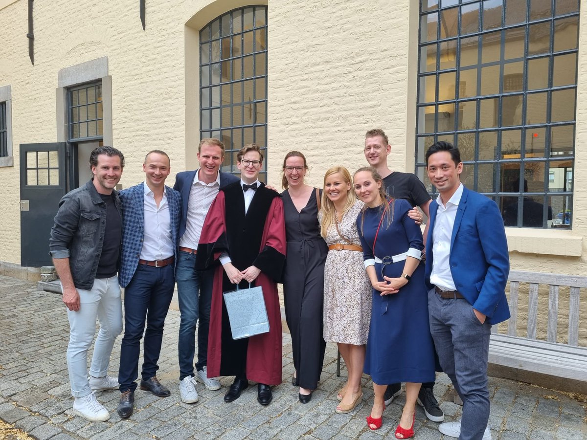 Maastricht UMC+ Gastroenterology & Hepatology (@mumc_gi) on Twitter photo Very festive day at <a href="/MUMC_GI/">Maastricht UMC+ Gastroenterology & Hepatology</a> 🥳
Our very own <a href="/IBS_Maastricht/">Daniel Keszthelyi MD PhD RFF</a> has given his inaugural lecture: “A knot 🧶 in the stomach: the unravelment” #IBS #DGBI
We congratulate Professor Daniel Keszthelyi with this amazing milestone! #GItwitter Very festive day at <a href="/MUMC_GI/">Maastricht UMC+ Gastroenterology & Hepatology</a> 🥳
Our very own <a href="/IBS_Maastricht/">Daniel Keszthelyi MD PhD RFF</a> has given his inaugural lecture: “A knot 🧶 in the stomach: the unravelment” #IBS #DGBI
We congratulate Professor Daniel Keszthelyi with this amazing milestone! #GItwitter