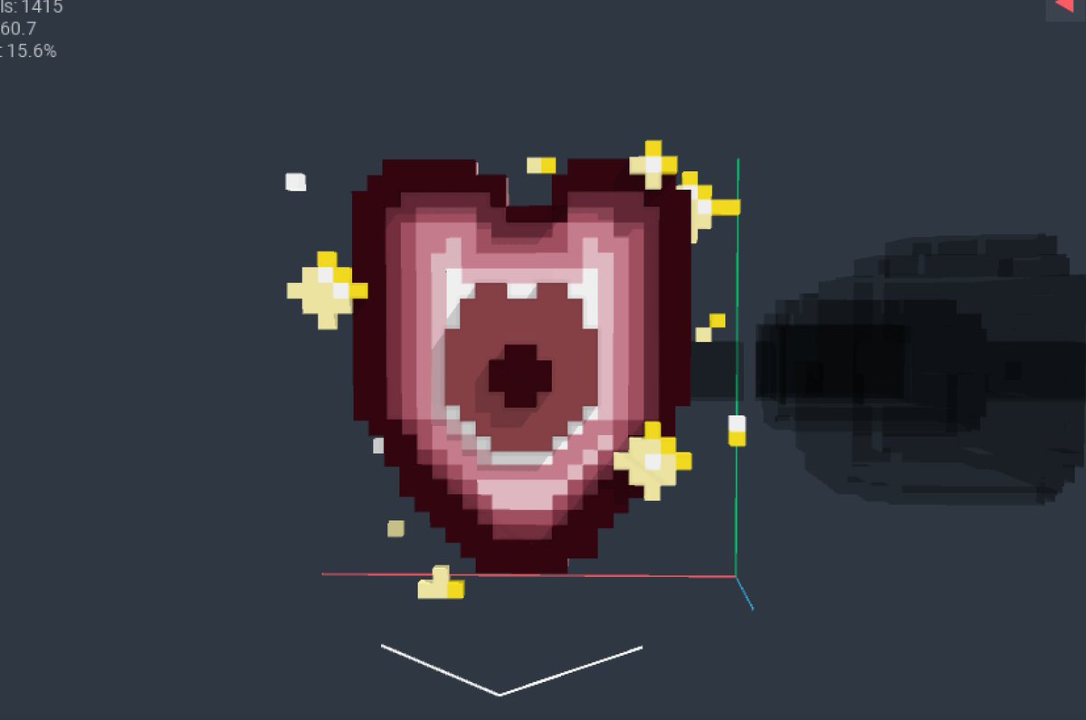 PEACHProduct1on's tweet photo. In #AISFilmAndMedia, I used #voxel art to create two versions of this heart shaped shield. One "regular" one and then an upgraded one with some sparkles! Because NFTs belong to the buyer once purchased, you'll have the chance to own this!
#SandFam #TheSandbox #Metaverse https://t.co/lJOeCTsQmU