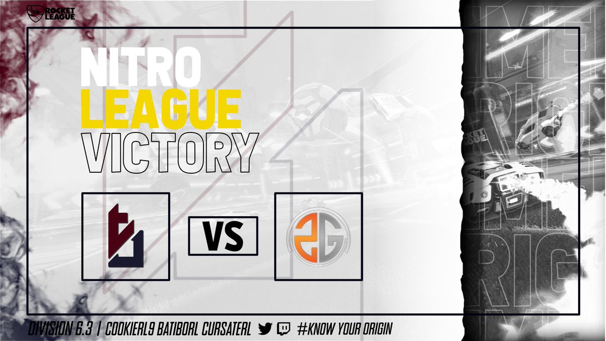 timedOrigins's tweet photo. Guess what? They did it again!
Our Main Team starts the last third of the current @NitroLeagueRL season with another 3:0 victory against @ZealoxGaming Pegasus and are still undefeated in their division.

#GG #knowyourorigin⏳ https://t.co/QSFHTFmX6B