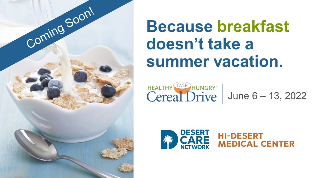 Morongo Basin Healthcare District will have boxes at our district offices as well as our medical and dental clinics in both Yucca Valley and 29 Palms, starting June 6. @DesertCareNtwk mbhdistrict.org