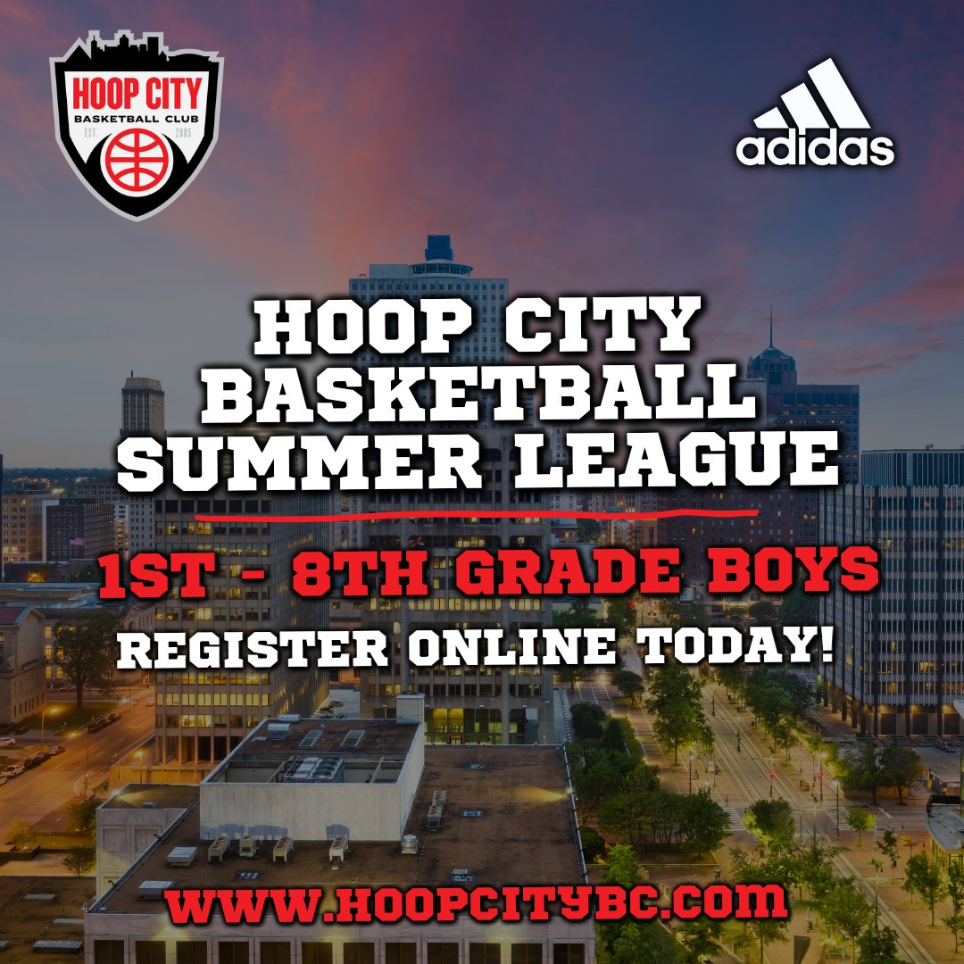 HoopCityBC's tweet photo. Placements are June 9th and League starts June 15th. Get signed up today. Join a great tradition at Hoop City Basketball this summer!
.
.
.
#hoopcitybasketball #hoopcitysummerleague #aaubasketballprogram #memphisbball #memphishoops #901basketball #901memphis https://t.co/pIpRLf6rSZ