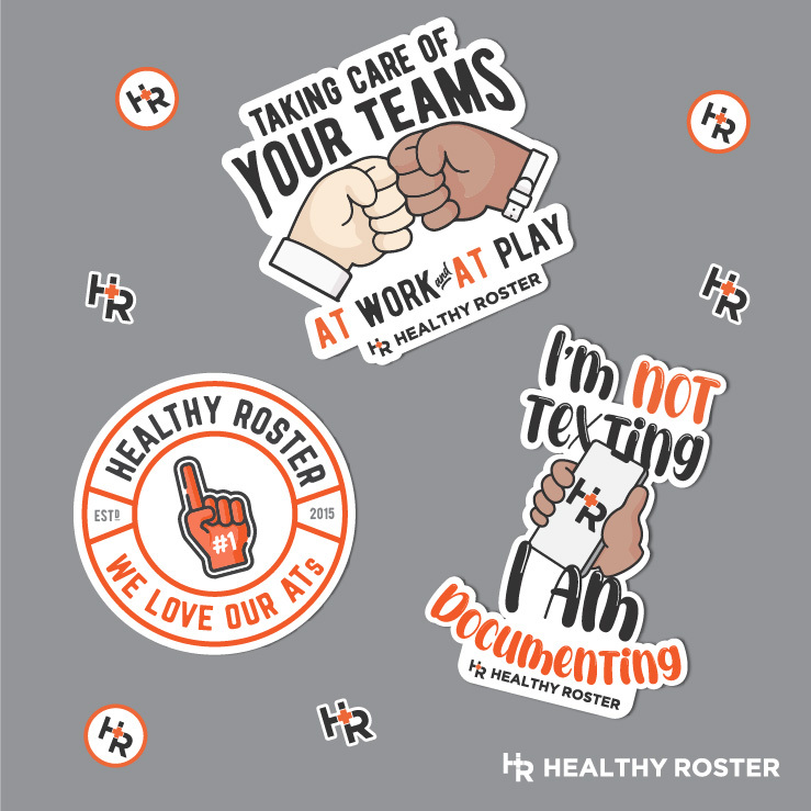 For ATs - Want some free Healthy Roster swag? Pick your favorite sticker &amp; we’ll send you one! info.healthyroster.com/emr/vote-on-yo… #ATTwitter #at4all