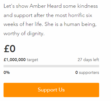 ChupandoH's tweet photo. No even the author of this BS have donated a dime... AH and everything around her is a fking circus, always and forever.

#JusticeForJohnny #JOHNNYDEPPWINS #JusticeServedForJohnnyDepp #AmberHeardIsAPsycopath https://t.co/sB45KSNWfs