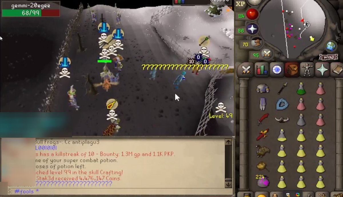 Sos OSRS tweet media