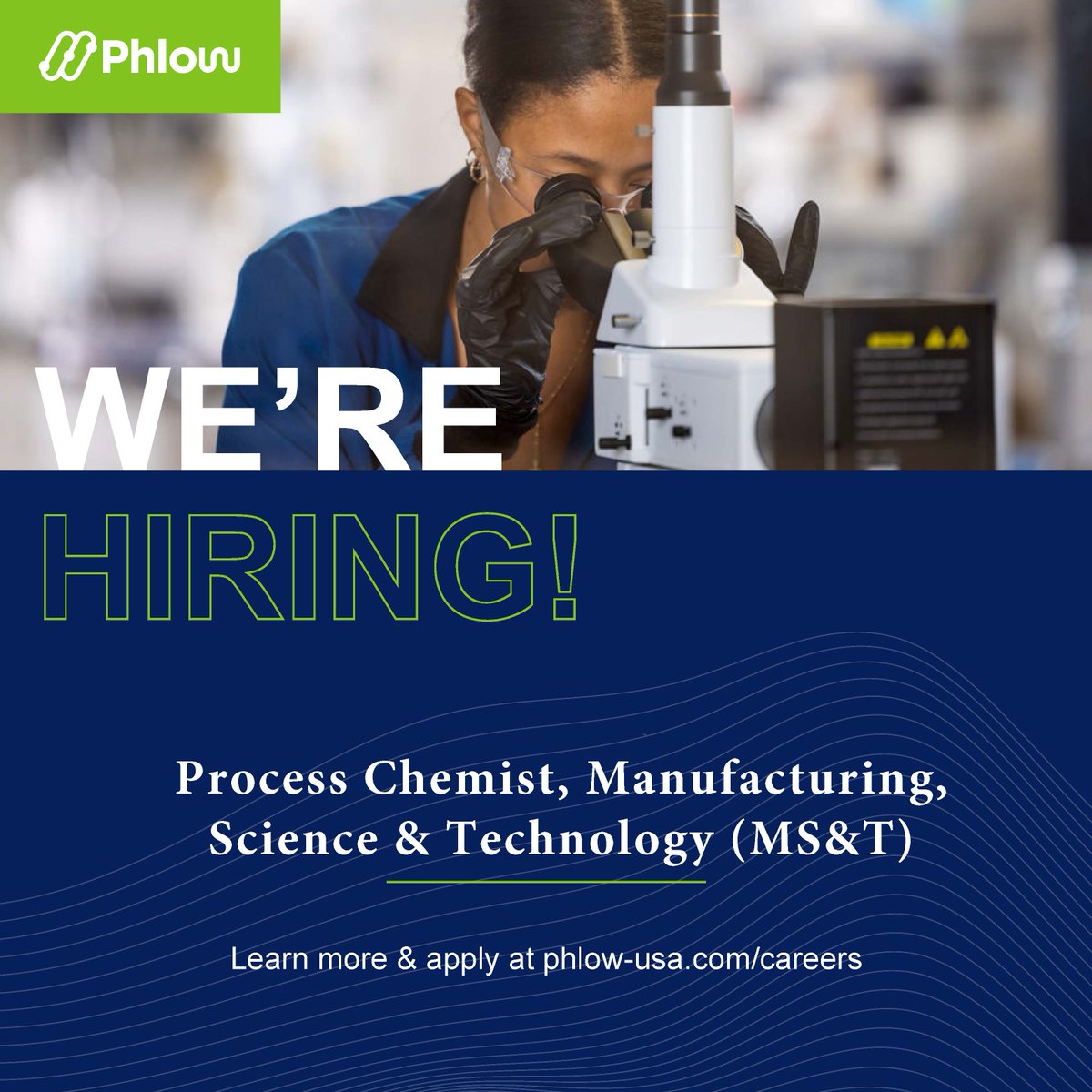 Phlow is looking for a purpose driven team member who will provide process chemistry support to our Continuous Manufacturing R&amp;D lab. Learn more about becoming a Process Chemist here: phlowcorp.applytojob.com/apply/xM1BNHzD…