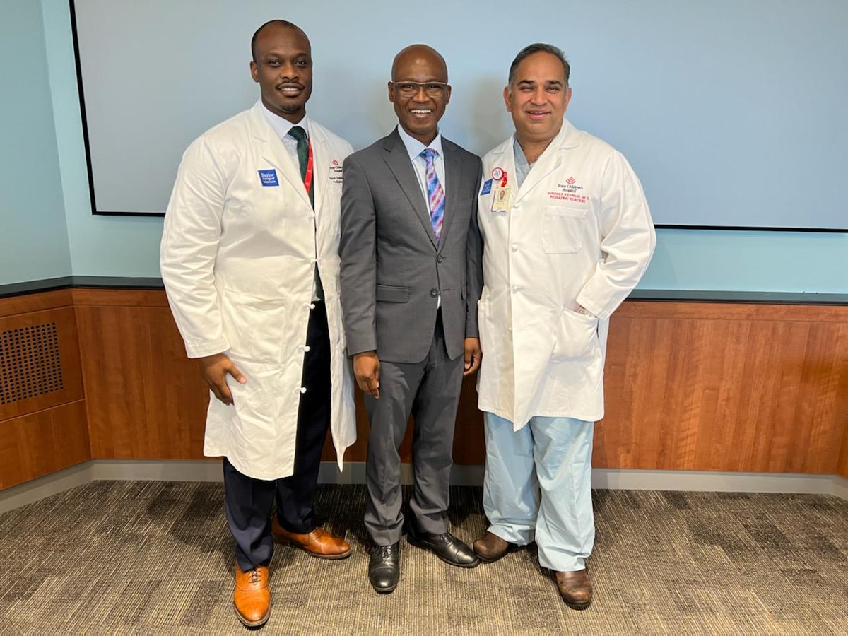 TCH Pediatric Surgery (@tchpedisurg) on Twitter photo Honored to have our good friend, Dr. Ben Nwomeh <a href="/DrNwomeh/">Ben Nwomeh</a> visit as our Harberg Visiting Professor. Fantastic talk! We learned a lot about how we can strengthen our #DEI initiatives in the department. #ilooklikeasurgeon Honored to have our good friend, Dr. Ben Nwomeh <a href="/DrNwomeh/">Ben Nwomeh</a> visit as our Harberg Visiting Professor. Fantastic talk! We learned a lot about how we can strengthen our #DEI initiatives in the department. #ilooklikeasurgeon