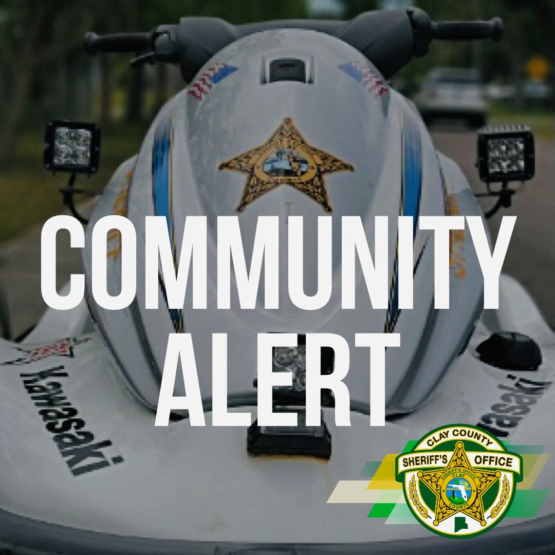 Clay County Sheriff's Office, FL on Twitter "⚠ALERT BOAT RAMPS ARE