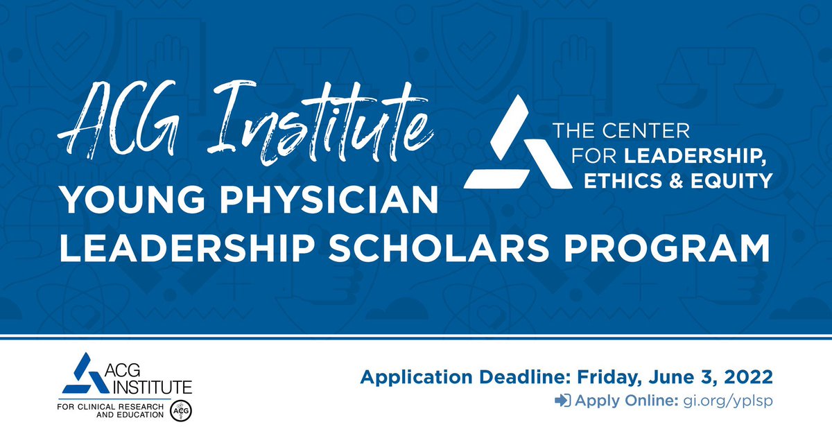 🚨DEADLINE EXTENDED🚨

Applications for #YPLSP will now be accepted until Monday 6/6 at 11:59 PM EDT. 

If you are an early career #GI and want to expand your leadership and advocacy skills, this is the program for you!