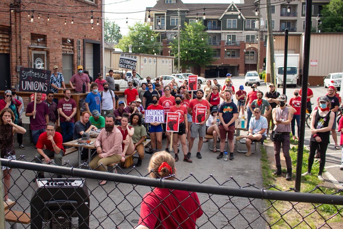 MoogMusicUnion's tweet image. Thank you to everyone for the overwhelming support in the past couple days! We hope @moogmusicinc welcomes this campaign. There are so many things we love about working here; it's why we're organizing to make it even better.