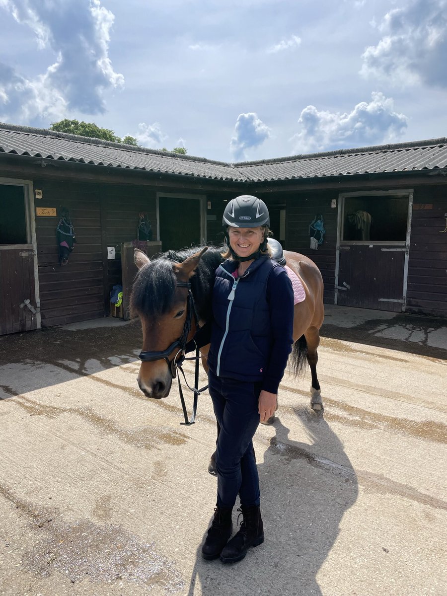 laura4roundway's tweet photo. Jubilee weekend kicked off with horse riding with our children in care.  We all loved the riding and my homemade chocolate cake was popular! Great conversations with fantastic young people.  Thank you to @JoeSutton1992 for organising! https://t.co/jZ61zR37VD