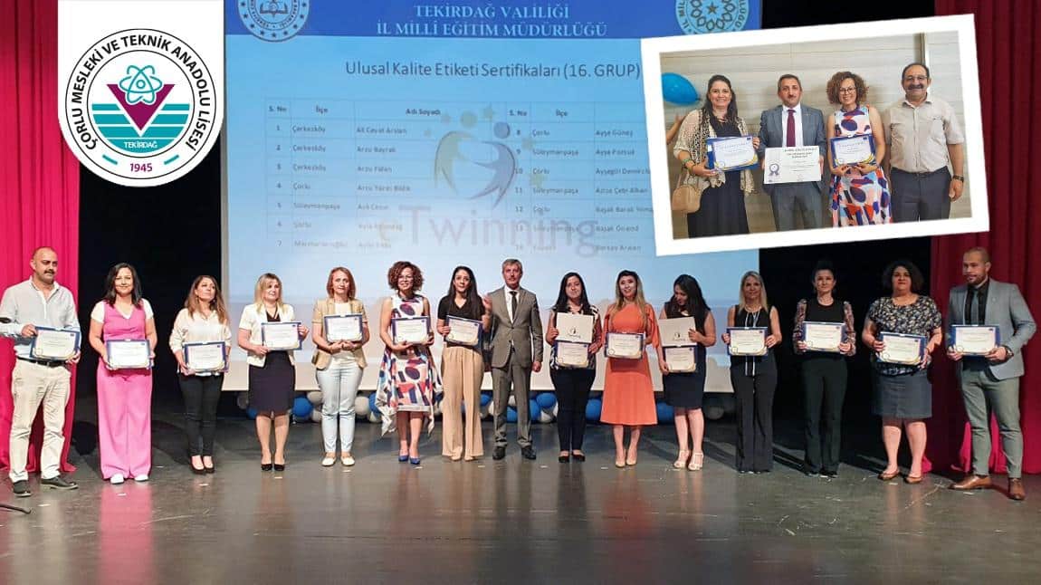 Çorlu Mesleki ve Teknik Anadolu Lisesi tweet media