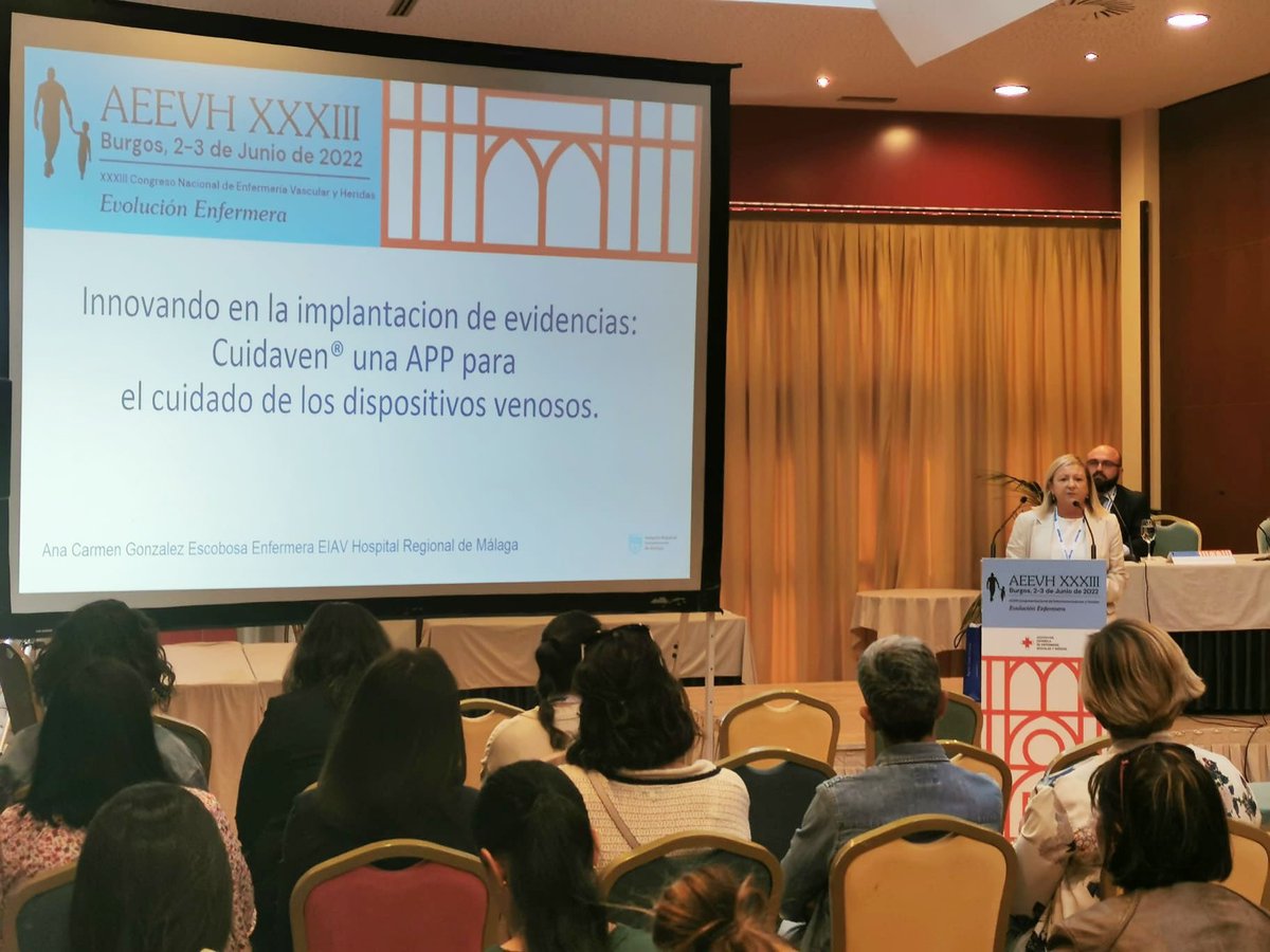 <a href="/anacarmengo/">Ana Carmen</a> nos presenta <a href="/cuidaven/">Cuidaven</a> Un gran trabajo ampliamente laureado, ejemplo de innovación en la implantación de evidencias en el cuidado de los dispositivos venosos. #AEEVH2022