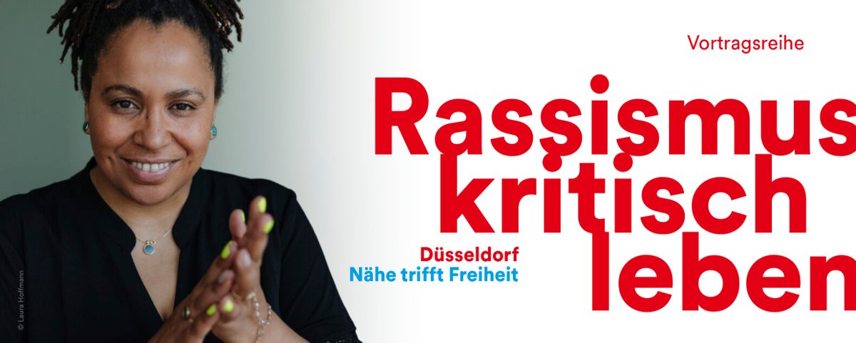 AMIduesseldorf's tweet image. Das Kommunale Integrationszentrum #KIdus lädt am 24.06. zum Auftakt der Vortragsreihe &quot;Rassismuskritisch leben&quot; ein. Die Bestsellerautorin Tupoka Ogette spricht in einer Keynote über #Rassismus und was er mit uns zu tun hat 👉 ow.ly/uQVi50Jp6sE #exitRacism @miriamkochdus