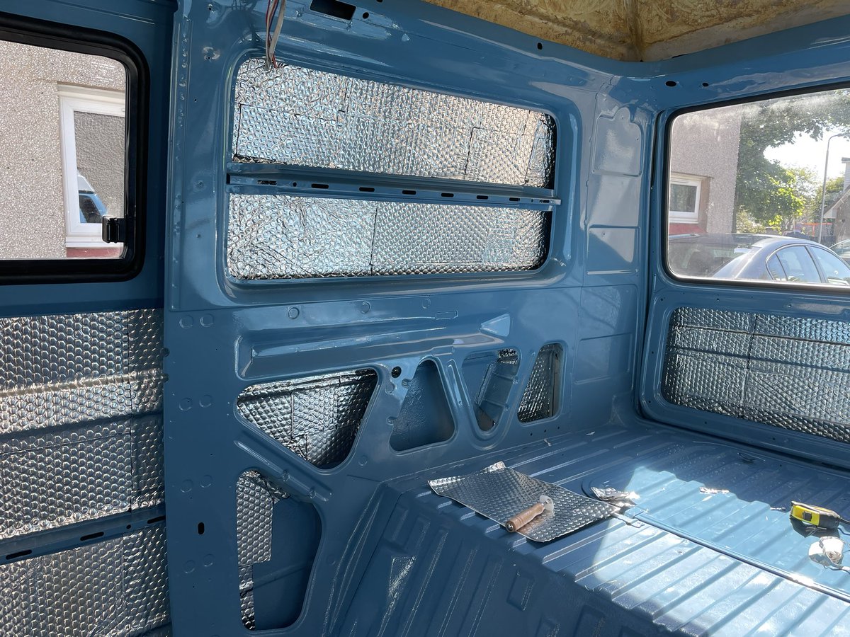 compulsory_fun's tweet image. Sound deadening going into the van, big shout to @combevcampers for the kit and giving me the confidence to keep going with this project.  #vw #t25 #restoration #dodomat