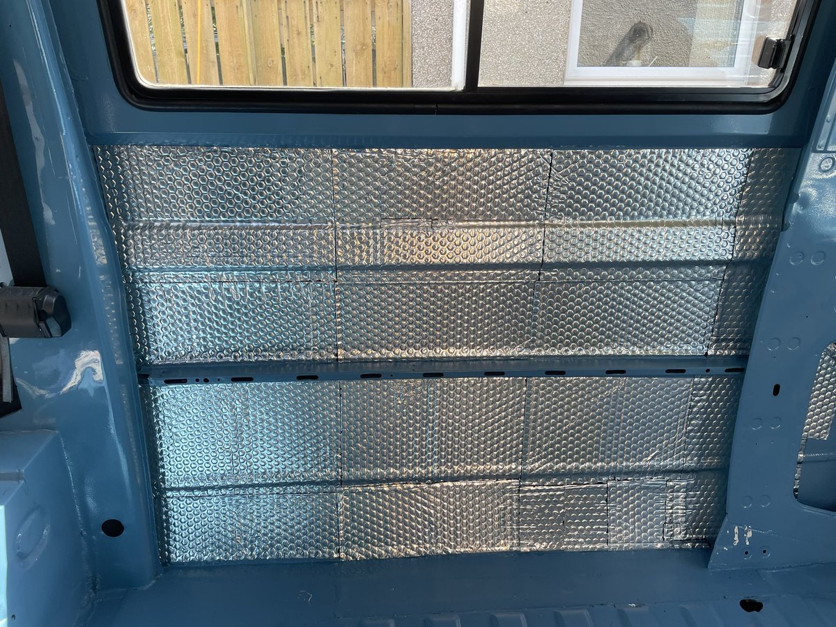 compulsory_fun's tweet image. Sound deadening going into the van, big shout to @combevcampers for the kit and giving me the confidence to keep going with this project.  #vw #t25 #restoration #dodomat