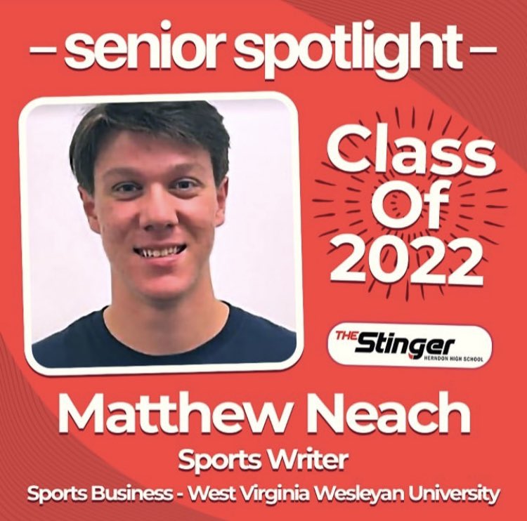 Congratulations to our next 3 senior spotlights, staff writers John Craze, Anusha Fago and Matt Neach!!