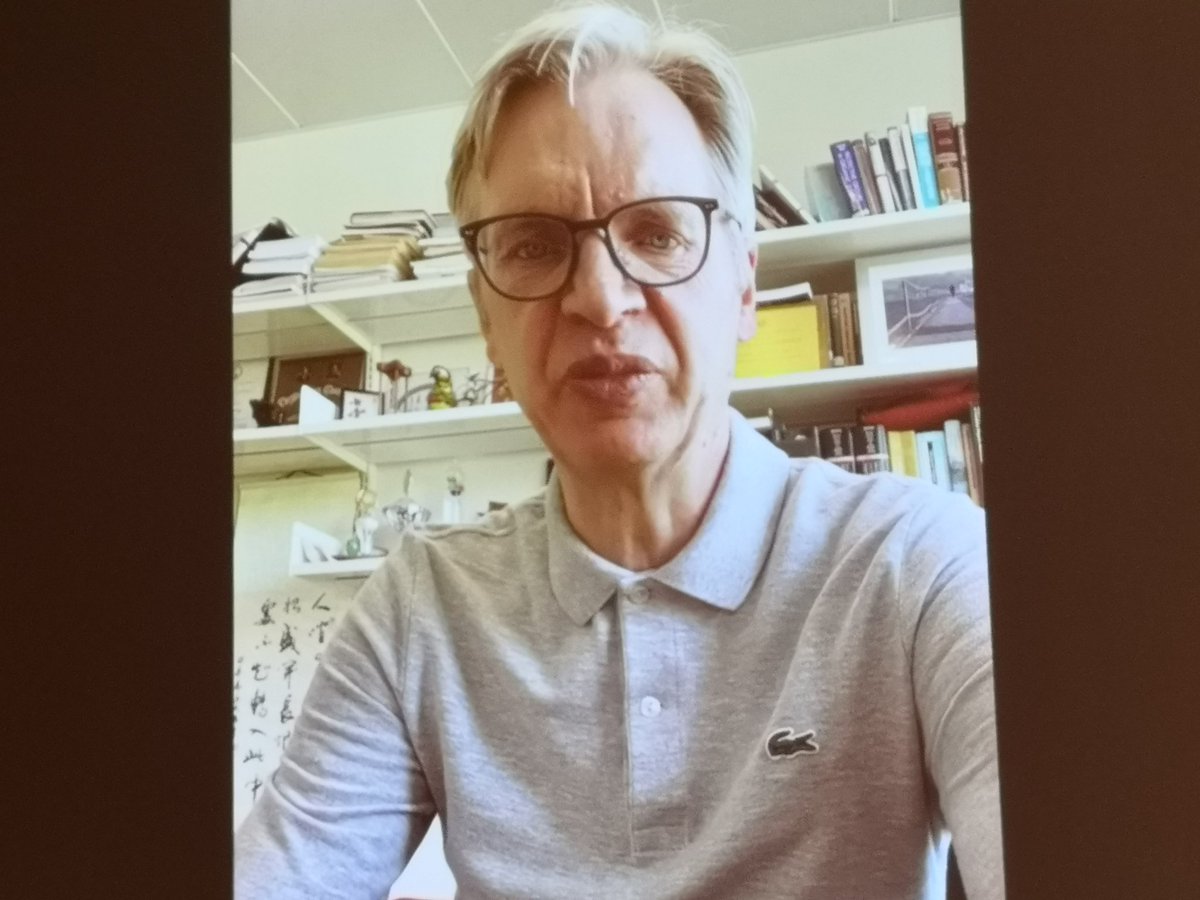 ICSN_lab's tweet photo. Thank you @TroelsTs for your kind message presented during the 60th anniversary of @ICSN_lab. #ICSN60 https://t.co/6L4evle0pZ