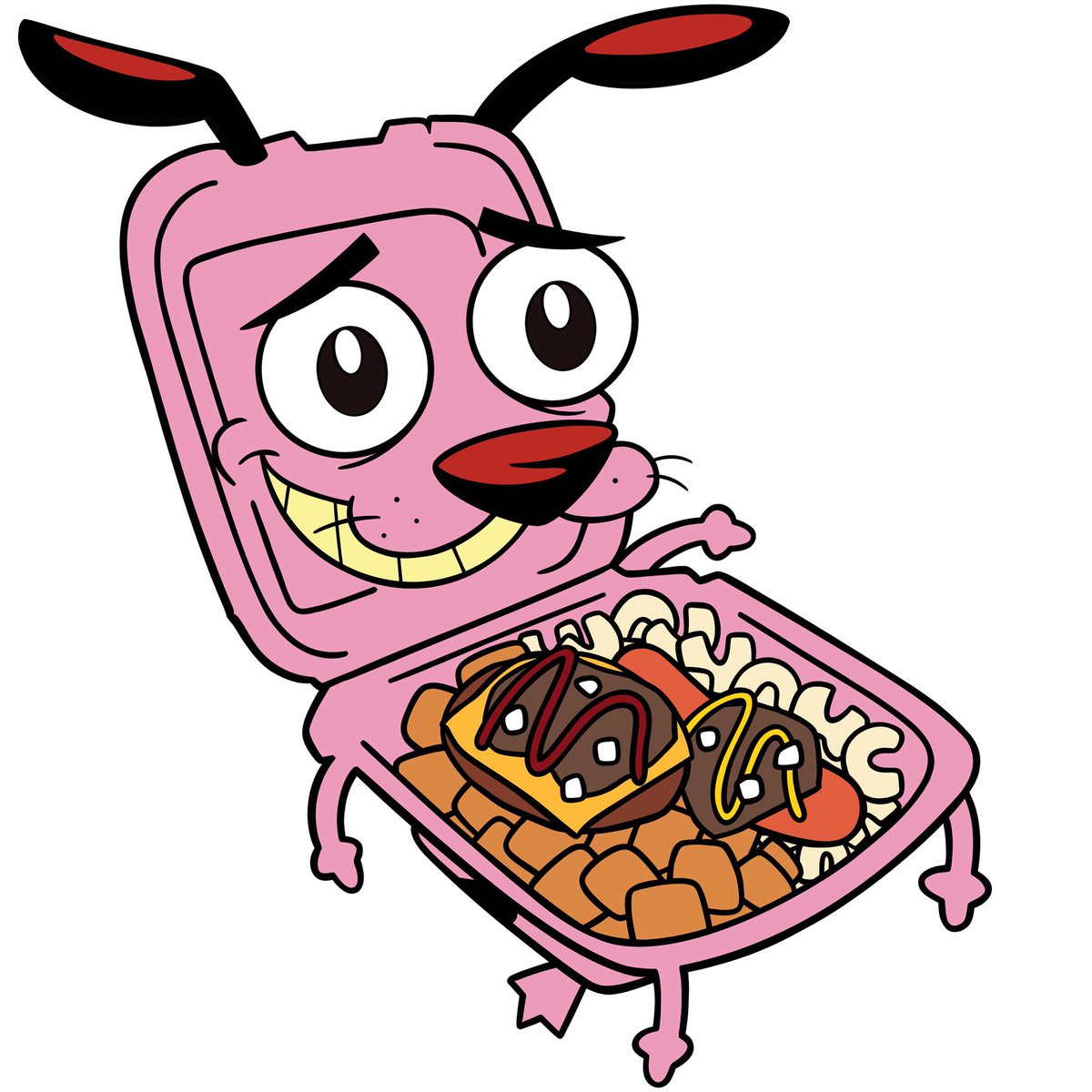 CyberPlates's tweet photo. #72 “Courage!”
⁣
Available for sale on @opensea 

#garbageplate #nft #opensea #rochester #drawing #art #artwork #artist #585 #roc #rocny #rochesterny #garbagplates #couragethecowardlydogmemes #couragethecowardlydogshow #cartoon #cartoonnetwork #couragethecowardlydog https://t.co/IqMO03pDYd