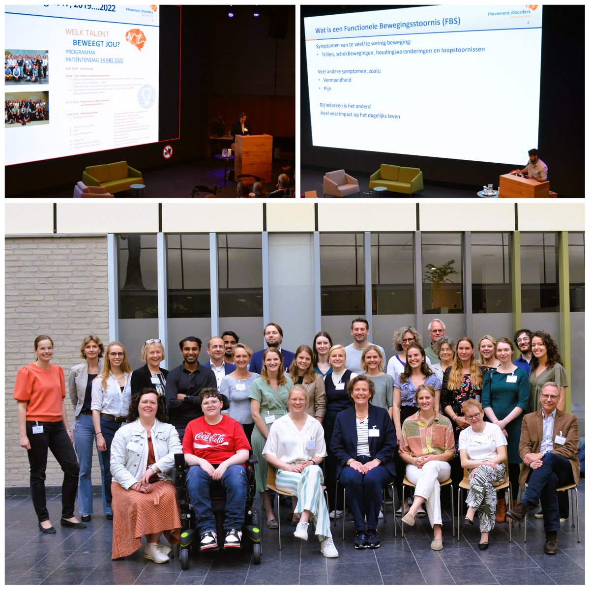 Dit was een zeer geslaagde dag! Het was voor mij ook een genoegen om iets te mogen vertellen tijdens de programma voor de patiëntengroep met functionele bewegingsstoornissen, samen met prof. @DeTijssen 

Op onze website kun je meer over deze dag lezen: lnkd.in/eVRE--E2