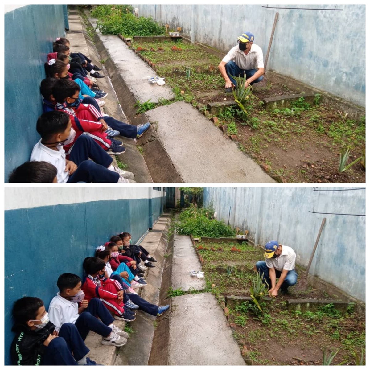 escuelariberas's tweet photo. U.E.Riberas del Torbes trabajo instructivo de los estudiantes con la orientación de sus docentes,Deporte y PTMS. Cárdenas circuito 002. https://t.co/e9yAYjSkQ5
