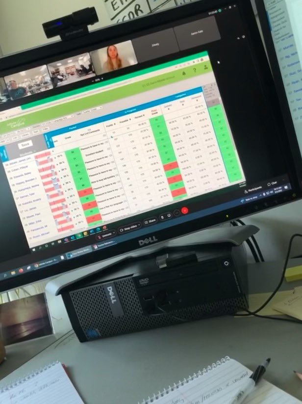 Training in progress for our <a href="/InfiniteCampus/">Infinite Campus</a> Fantastic Teacher Coaches!!  #ramspride