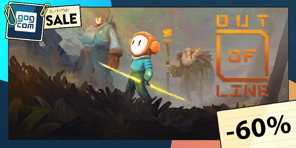 Hatinh Interactive (@hatinh_games) on Twitter photo Out of Line is part of the #GOGSummerSale!
Get the game at 60% Off on GoG > gog.com/game/out_of_li…
<a href="/Nerd_Monkeys/">Nerd Monkeys</a> #indie #indieDev
#GoGSummerSale Out of Line is part of the #GOGSummerSale!
Get the game at 60% Off on GoG > gog.com/game/out_of_li…
<a href="/Nerd_Monkeys/">Nerd Monkeys</a> #indie #indieDev
#GoGSummerSale