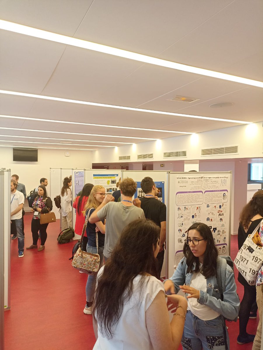 EPS Young Minds (@epsyoungminds) on Twitter photo Happening now - YM delegates share their activities with the network during a poster session. Great to see that so many activities remained active despite the challenges the pandemic brought with it!
<a href="/EuroPhysSoc/">European Physical Society (EPS)</a>
#networking #EPSForum2022 #professionaldevelopment #outreach Happening now - YM delegates share their activities with the network during a poster session. Great to see that so many activities remained active despite the challenges the pandemic brought with it!
<a href="/EuroPhysSoc/">European Physical Society (EPS)</a>
#networking #EPSForum2022 #professionaldevelopment #outreach