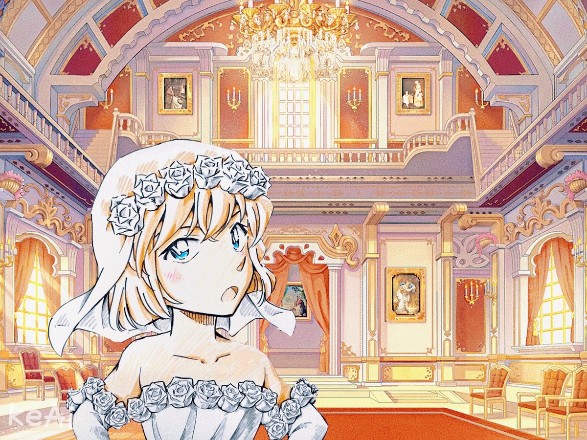 Angzsh's tweet photo. 花嫁哀🤍 #灰原哀 https://t.co/gj3s4ULXVp