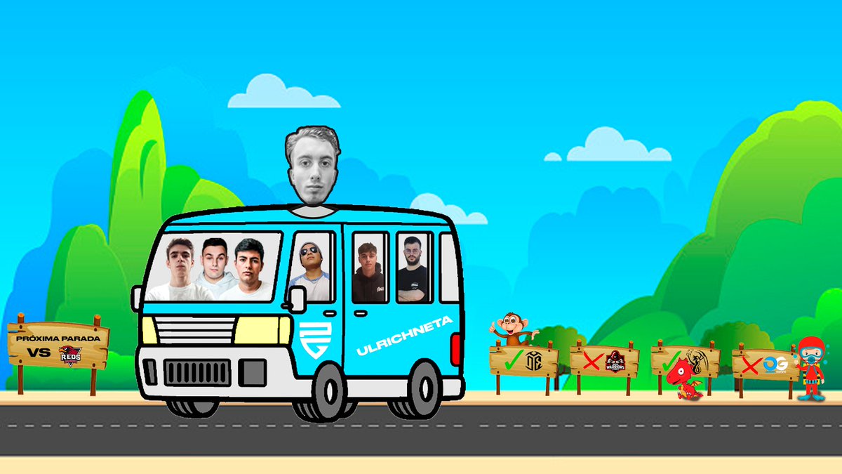 La #Ulrichneta se dirige hacia su próxima parada de camino a 📍𝘗𝘦𝘳𝘮𝘢𝘯𝘦𝘯𝘤𝘪𝘢, 𝘕𝘦𝘹𝘵 𝘓𝘦𝘷𝘦𝘭

🏆| <a href="/sinfrenosleague/">SFL - Sinfrenos League 🏎️⚽</a> 
🆚| <a href="/RedsGaming_ESP/">Reds Gaming E.C 🔴</a> 

🗓️| Sábado 04/06
⏰| 18:00
📺| twitch.tv/patriotsgaming_

¡Esperamos veros a todos reaccionando con nosotros!

#BlueSoul💙