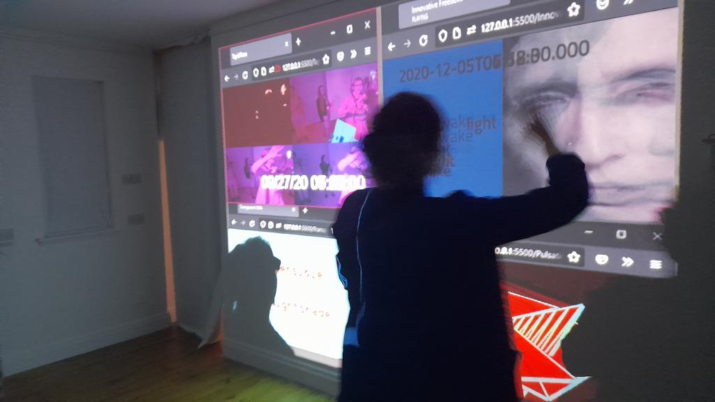 Mocksim's tweet image. Markievicz Award 2020 receiver @badaude, and @fleshandcircuit + others' work at #Cork Fitzgerald's Park, Lord Mayor's Pavilion exhibition curated by @_stunned. Connected with #DigiArt22 run by @AoibhieM and @jamescosullivan @SampleStudios @UCC_DH Details: sample-studios.com/events/2035/